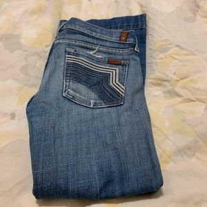 Light blue Capri jeans